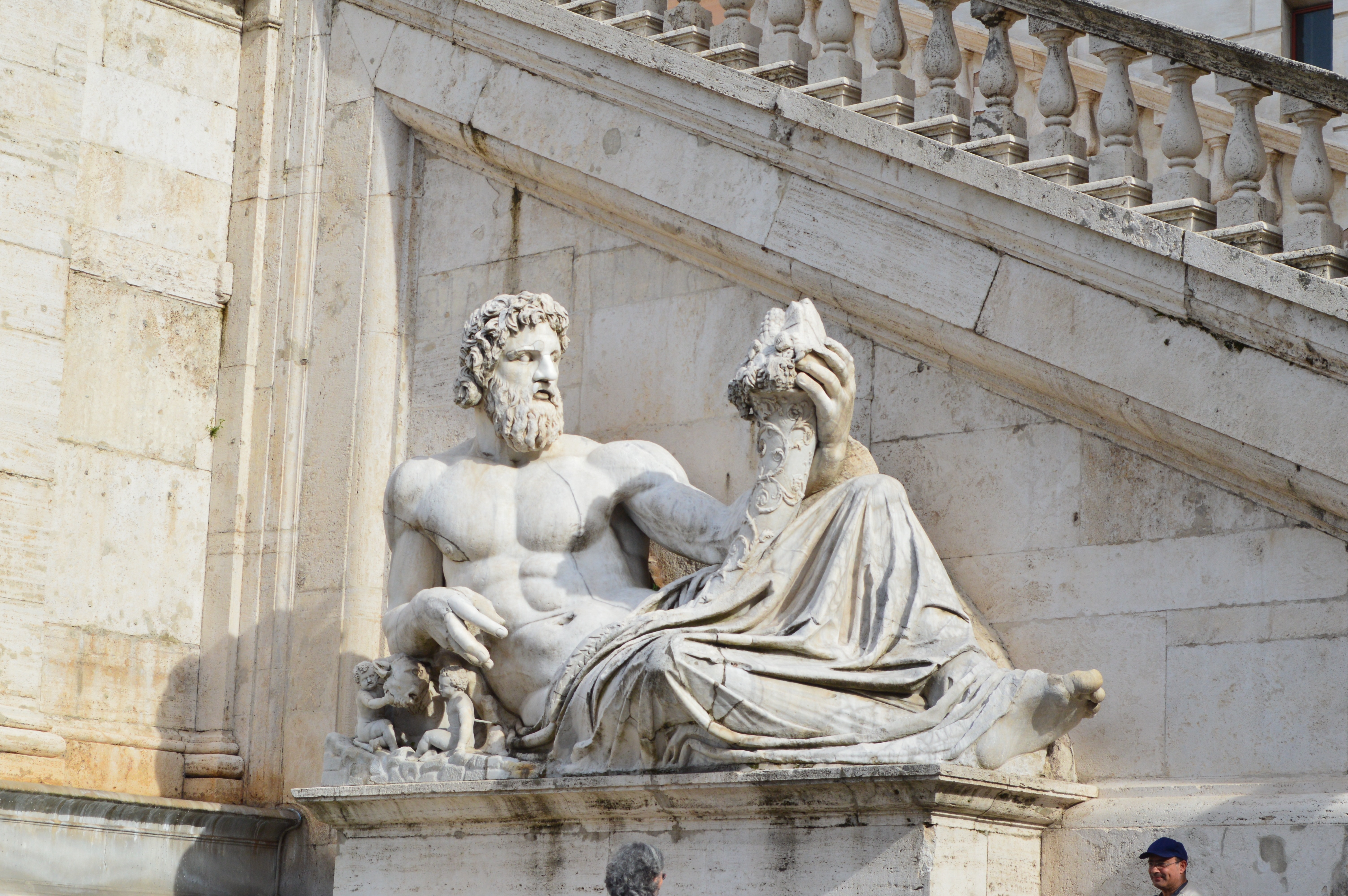 Statue at Palace De Conservatori